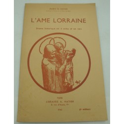 ANDRÉ LE LORRAIN l'âme...