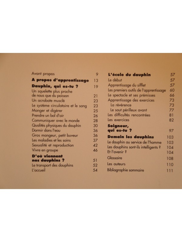 KERSHAW/CAPRA l'ecole des dauphins 1989 FRANCE LOISIRS++