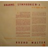 BRUNO WALTER/NEW-YORK symphonie 3 BRAHMS LP25cm PHILIPS VG+ BRUNO WALTER/NEW-YORK symphonie 3 BRAHMS LP25cm PHILIPS VG+