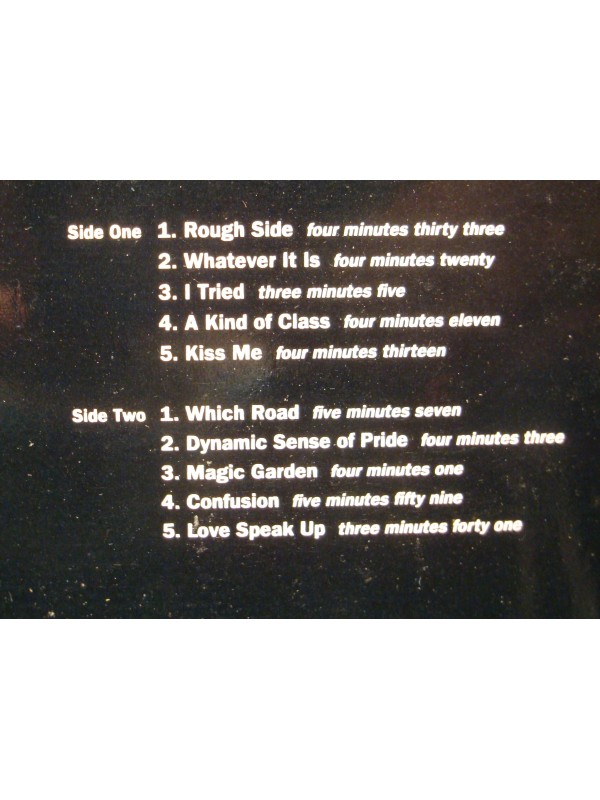 WHYCLIFFE rough side LP 1991 MCA which road/confusion EX++