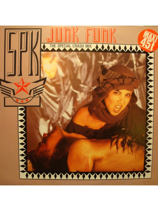 SPK junk funk/high tension MAXI 12" 1984 WEA EX++