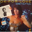 EMET SUTTON ok for love/she got the rythm MAXI 12" 1986 CITY RECORDS EX++