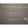 THE NEW JERSEY MASS CHOIR i want to know what love is/jesus is right on time MAXI VG+ THE NEW JERSEY MASS CHOIR i want to know what love is/jesus is right on time MAXI VG+