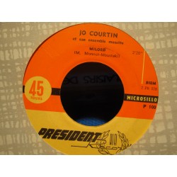 JO COURTIN milord/strange tango SP 7" PRESIDENT RARE VG+