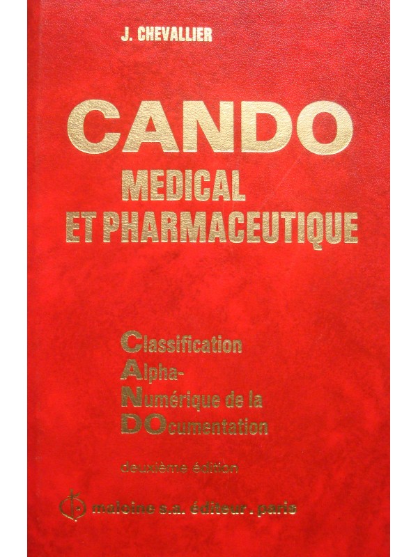 J. CHEVALLIER cando medical et pharmaceutique 1974 MALOINE EX++