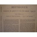 BAMBERGER/GOLDSAND/FRANCFORT concerto de piano 1 BEETHOVEN LP25cm VG++