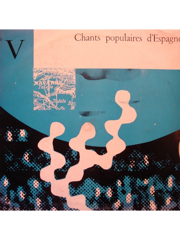 LUIS MORONDO/CAMARA DE PAMPLONA chants populaires d'Espagne LP25cm VG++