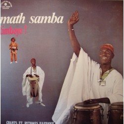 MATH SAMBA timboyo ! - chants et rythmes d'Afrique LP 1976 CHANT DU MONDE VG++