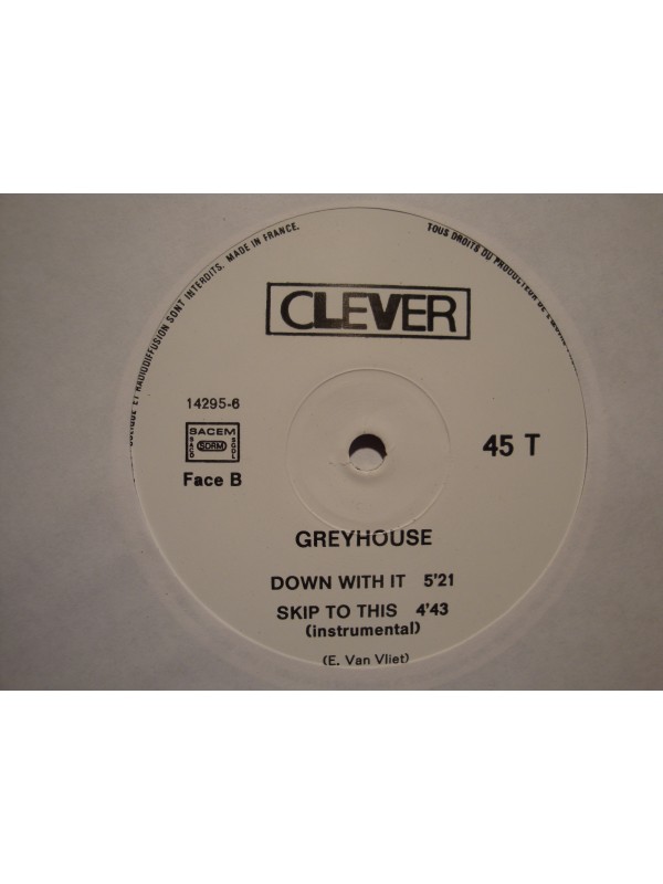 GREYHOUSE skip to this/down with it MELLOW MC'S MAXI 12" CLEVER VG++