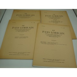Le Pays Lorrain - 1963...