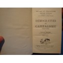 CHARLES POUTHAS démocraties et capitalisme PEUPLES ET CIVILISATIONS T16 1948 EX++