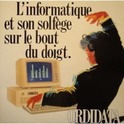 GABRIEL TACCHINO sonates n° 8/11/15/17 MOZART LP 1987 ORDIDATA publicité RARE NM++