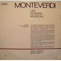 JOEL COHEN/BOSTON CAMERATA les scherzi musicali MONTEVERDI LP RARE EX++