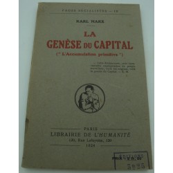 Karl Marx - La genèse du...