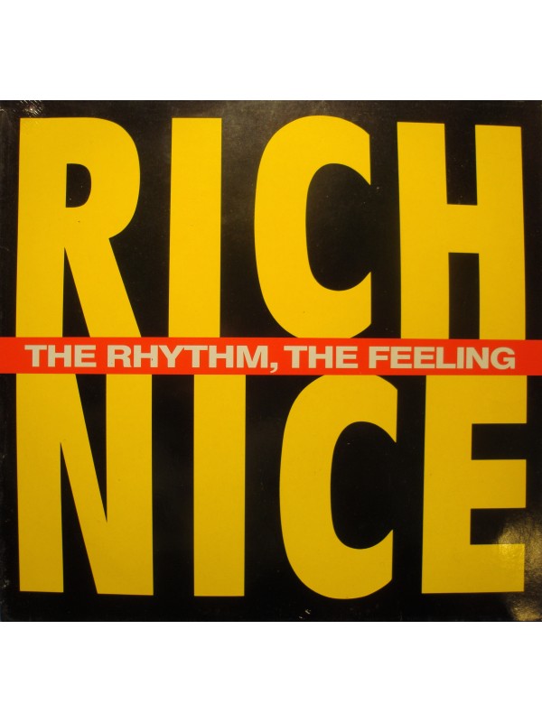 RICH NICE the rhythm, the feeling (4 versions) MAXI 1990 MOTOWN VG++