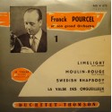 FRANCK POURCEL limelight/moulin rouge/swedish rhapsody EP DUCRETET VG++