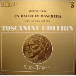 TOSCANINI/ROBERT SHAW un ballo in maschera SOMMA/VERDI 3LP'S BOX RCA EX++