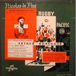 TZIPINE/JEAN DAVY/BEGUIGNÉ rugby et pacifique NICOLAS DE FLUE 2LP'S BOX RARE VG++