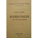 CHAMBONNAUD/TEXIER first book of business english 1920 DUNOD anglais commercial++