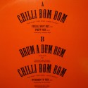 RITZ chilli bom bom/drum a dum dum THE BACON BOYS MAXI 12" 1994 AIRPLAY VG++