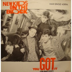 NEW KIDS ON THE BLOCK you got it (3 versions) MAXI 1988 CBS VG++