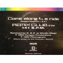 REGGIE come along 4 a ride REMIX CLUB MAXI 12" PROMO 1994 PHONOGRAM VG++