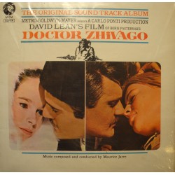 MAURICE JARRE doctor zhivago DAVID LEAN'S BO LP 1966 MGM VG++