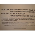 JUICE pipe dreams/to be immortal MAXI 12" 1989 COLUMBIA VG++