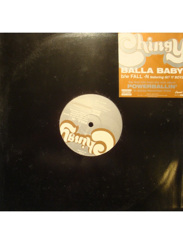 CHINGY balla baby/fall-n MAXI 12" PROMO 2004 CAPITOL VG++