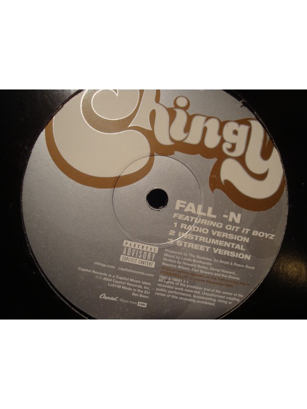 CHINGY balla baby/fall-n MAXI 12" PROMO 2004 CAPITOL VG++