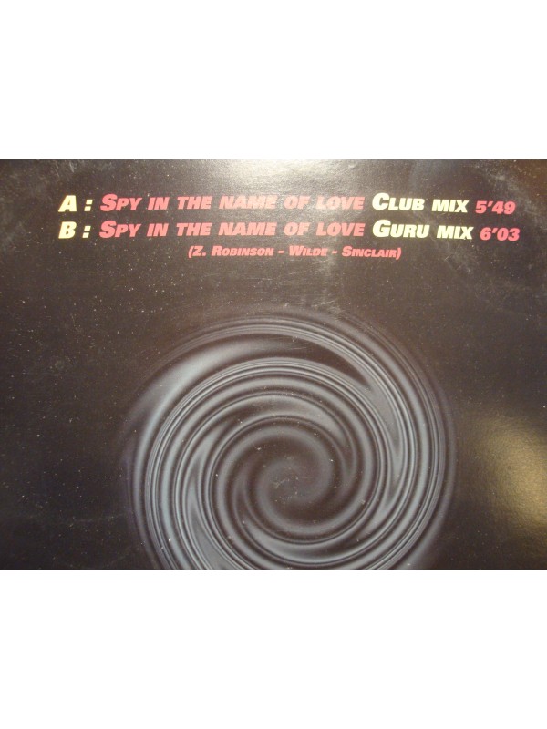 MATA HARI spy in the mame of love (2 versions) MAXI 12" 1994 PANIC VG++