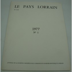 Le pays Lorrain 1977 n°1 -...
