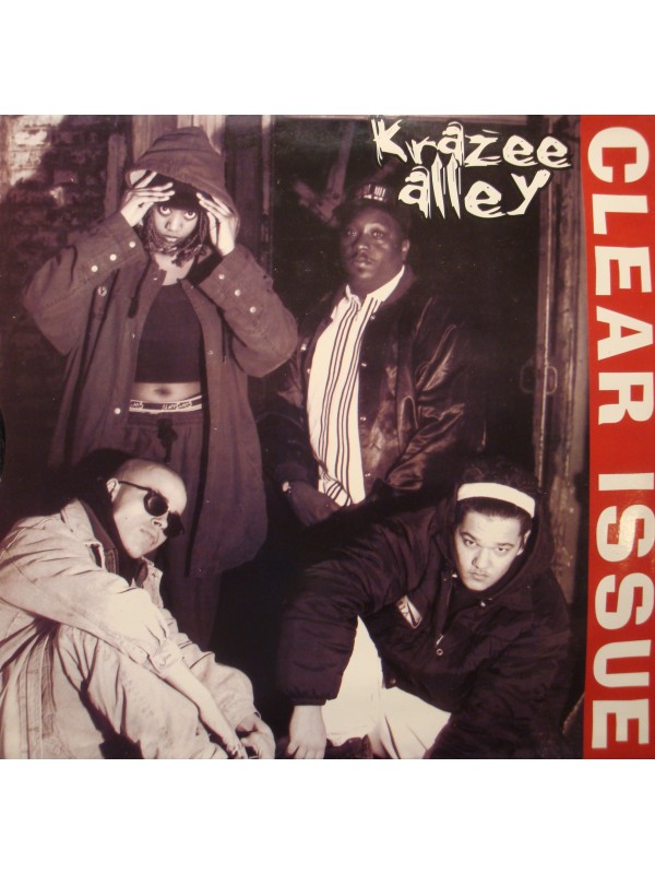 KRAZEE ALLEY clear issue 1 MAXI 1996 no small titty bitch/money krazee VG+