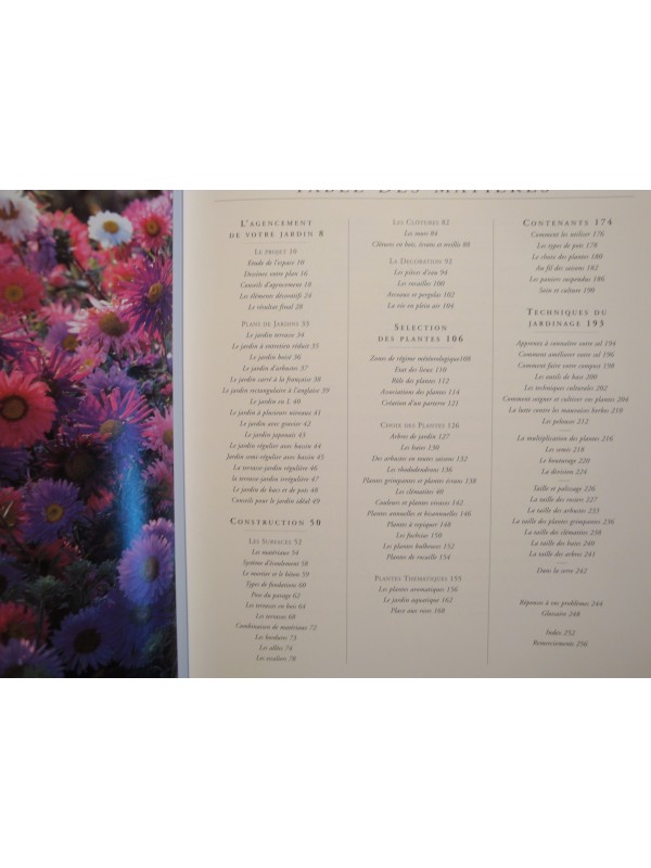LE JARDINAGE le guide essentiel 1996 OLYMPE aménagement/ensemencement++