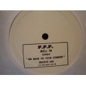 F.F.F. ac2n go back to your country - hypno hype gravity MAXI 12" WHITE LABEL VG++