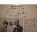 EDWARD STEUERMANN complete piano music SCHOENBERG LP COLUMBIA USA Deardoff VG++