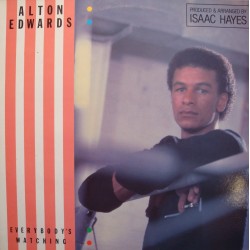 ALTON EDWARDS everybody's watching/instrumental ISAAC HAYS MAXI 12" 1984 VG+