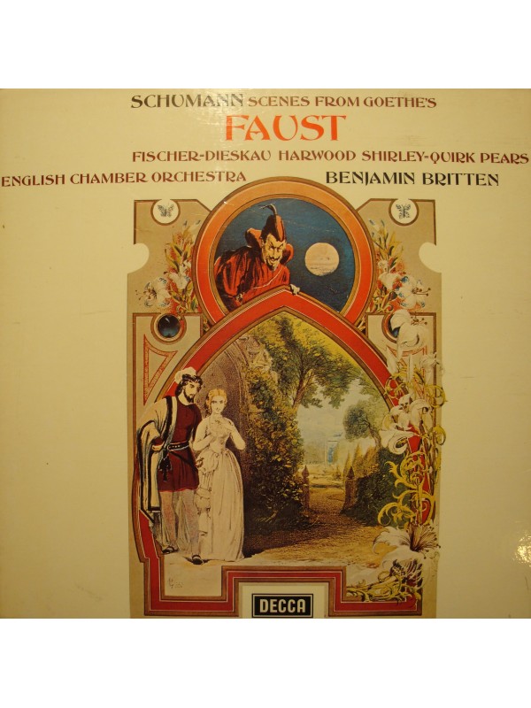 BRITTEN/ENGLISH CHAMBER/DIESKAU/HARWOOD Faust SCHUMANN 2LP'S box 1973 EX++
