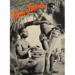 JOSEPH HUCHET serpent fétiche/tam tams/tempé 1960 missions africaines Lyon++
