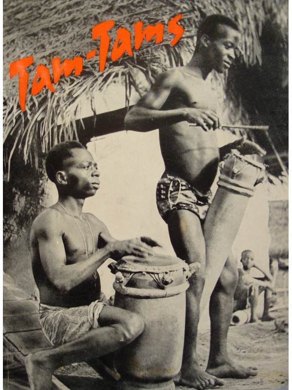 JOSEPH HUCHET serpent fétiche/tam tams/tempé 1960 missions africaines Lyon++