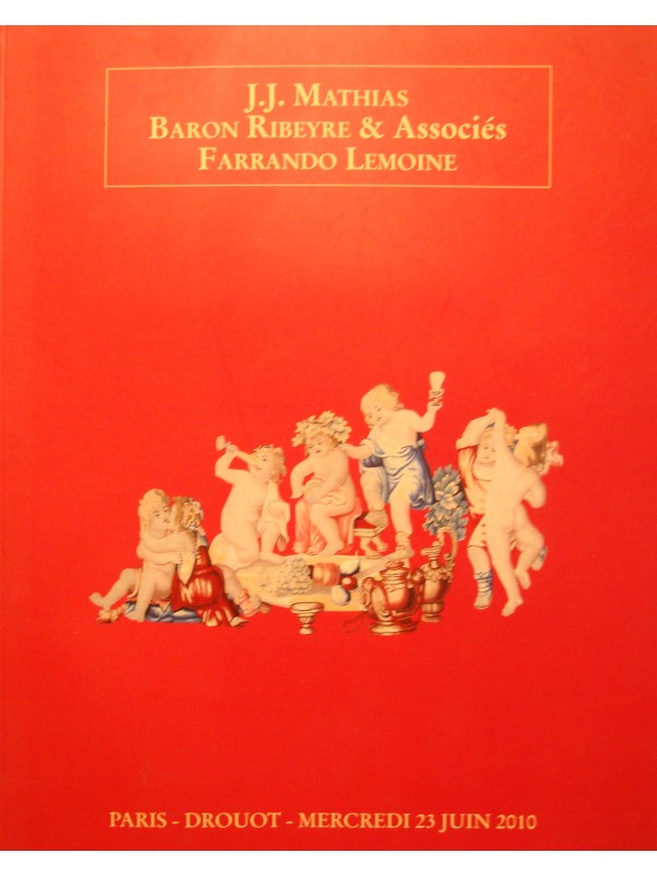 MATHIAS/RIBEYRE/FARRANDO LEMOINE catalogie 2010 DROUOT bijoux/tablaux/tapis EX++