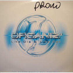 ORGANIZ like dis and like dat MAXI 12" Promo 2000 VG++