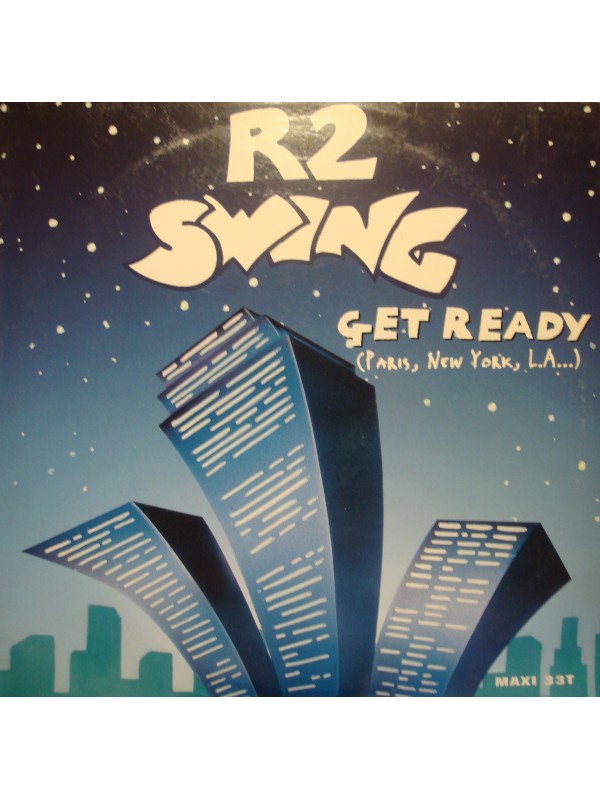 R2 SWING get ready (4 versions) MAXI 12" 1995 VG++