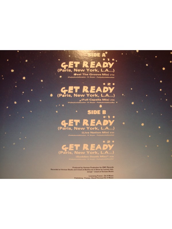 R2 SWING get ready (4 versions) MAXI 12" 1995 VG++