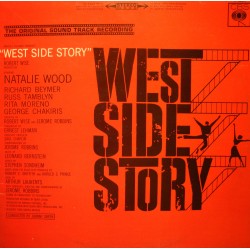 LEONARD BERNSTEIN west side story BO ROBERT WISE LP CBS holland VG++