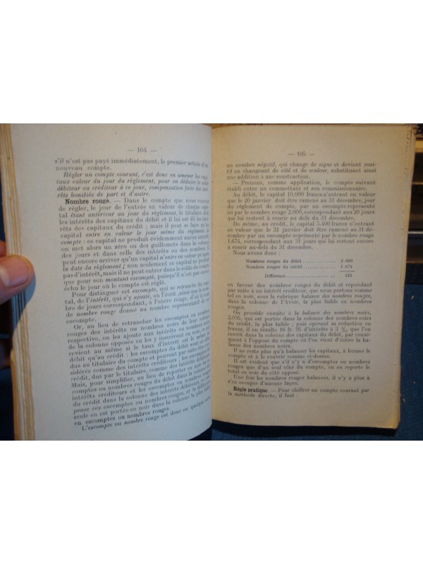 H. DESCHAMPS précis de comptabilité 1913 Vitte - sciences commerciales financières RARE++