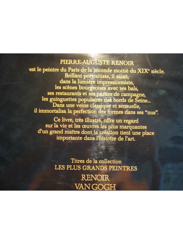 RAFFAELE DE GRADA Renoir 1990 Ed. du Montparnasse - les plus grands peintres EX++