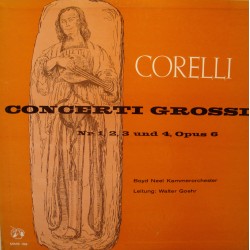 WALTER GOEHR/BOYD NEEL KAMMERORCHESTER concerti grossi 1/2/3/4 LP25cm VG++