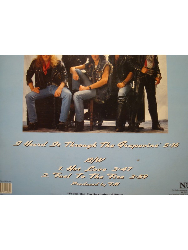 FM i heard it through the grapevine/hot love/fuel to the fire MAXI 12" 1991 EX++