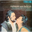 FAUSTO CLEVA/STEVENS/DEL MONACO Samson and Delilah SAINT-SAENS LP 1962 EX++